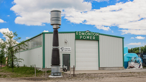 500kV CT Donated by EPCOR and displayed at the Edmonton Power Historical Foundation Museum