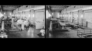 LP Turbine Hall before and after decommissioning