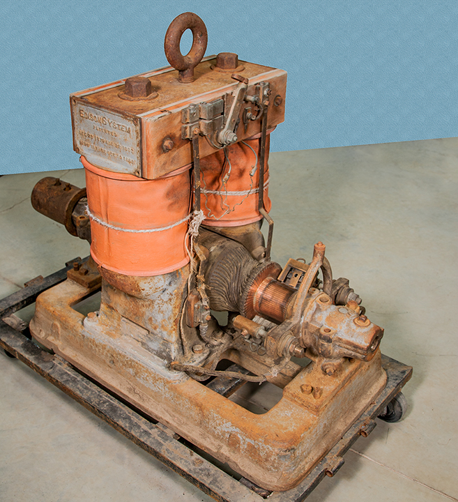 Edison 6 Kilo Watt 125Volt DC Dynamo Edison 6 Kilo Watt 125Volt DC Dynamo