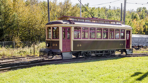 Fort Edmonton streetcar #24