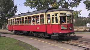 Fort Edmonton streetcar tram radial railway
