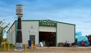 Edmonton Power Historical Foundation Museum exterior view.