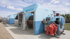 Museum turbine display 2015 July 26