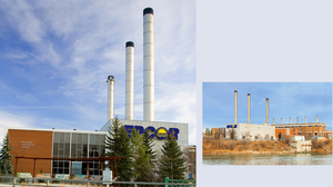 Edmonton Power Rossdale Power Plant 