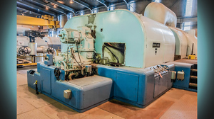 Brown-Boveri steam turbine