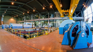 Generator plant view, Rossdale Power Plant